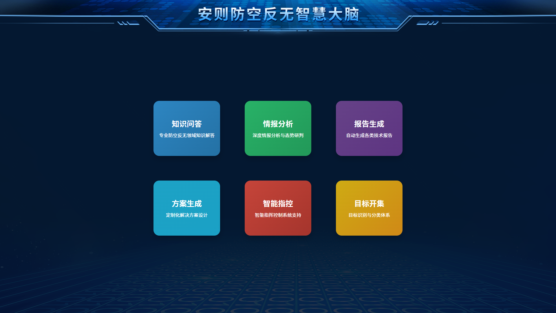 安则科技防空反无&ldquo;智慧大脑&rdquo;重磅上线